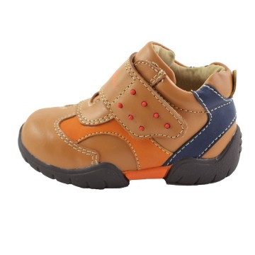 Leren schoenen cognac - 2