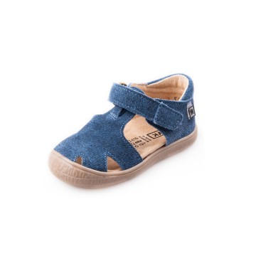 Sandalen jeans leer - 1