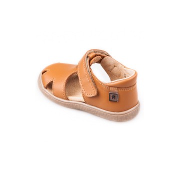 Sandalen cognac leer - 2