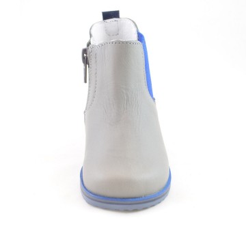 Grijze enkellaarsjes 4