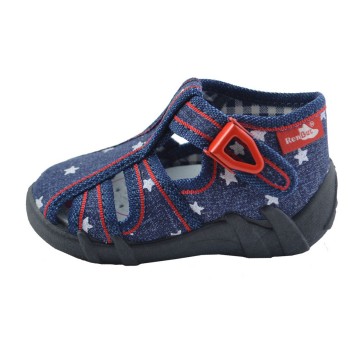 Sandalen jeans met witte sterren - 2